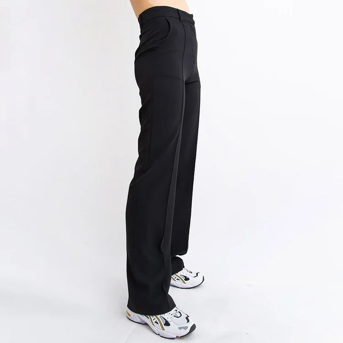 Pantalon met hoge taille voor vrouwen, perfect voor een elegante en moderne uitstraling